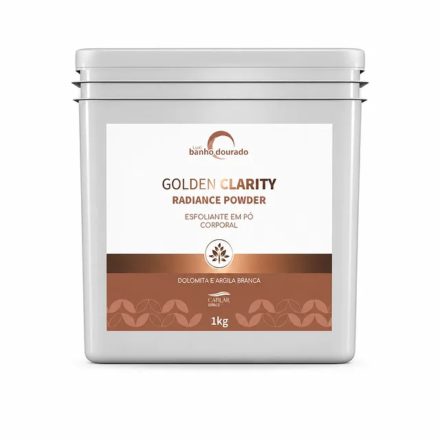 ESFOLIANTE EM PÓ CORPORAL GOLDEN CLARITY 1Kg