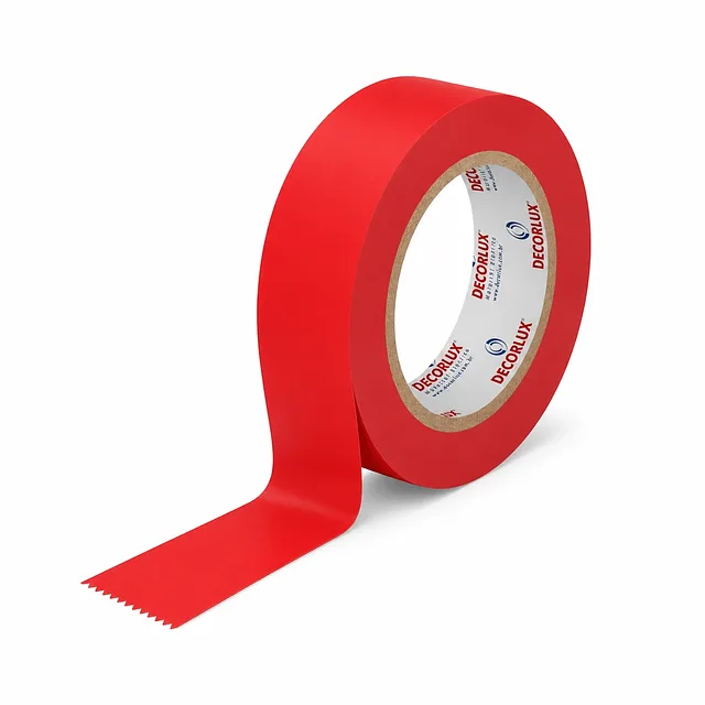 Fita Isolante Vermelho 18mm