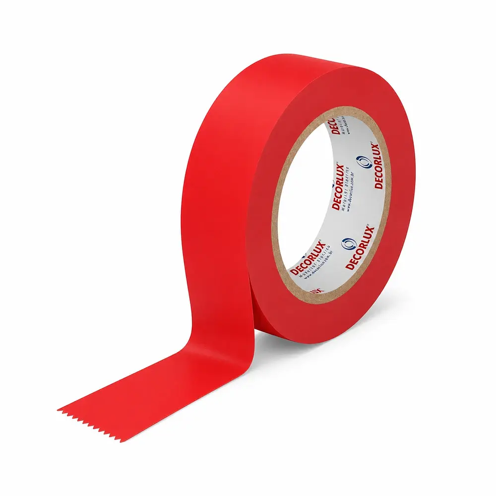 Fita Isolante Vermelho 18mm