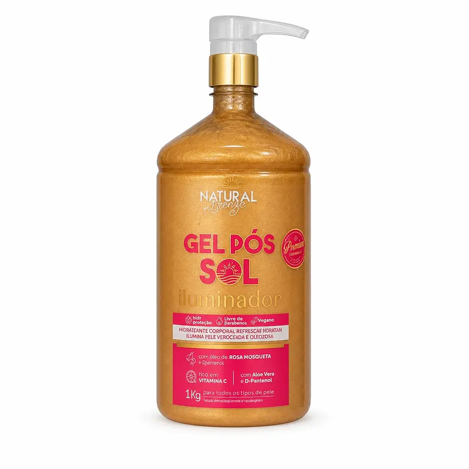 Gel Pós-Sol Iluminador 1kg