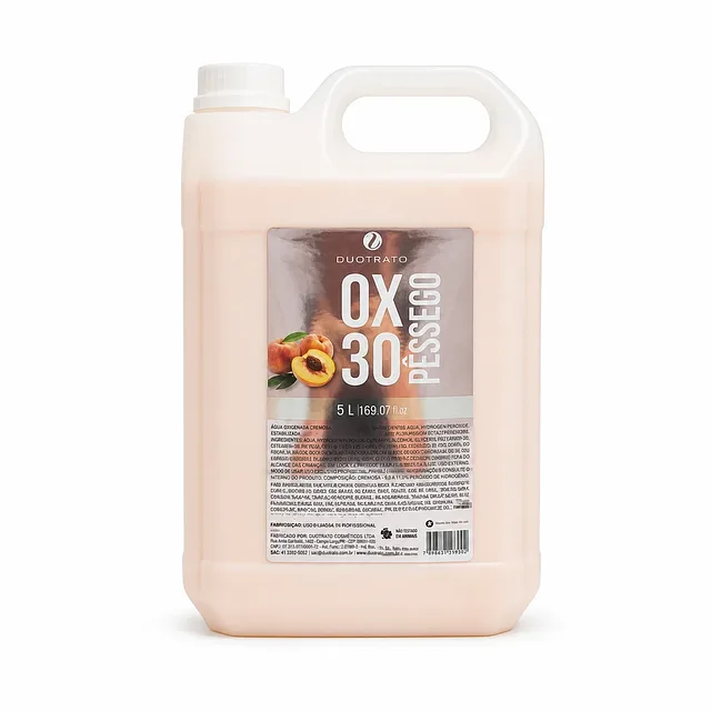 OX ÁGUA OXIGENADA PÊSSEGO 30 VOL. 5L