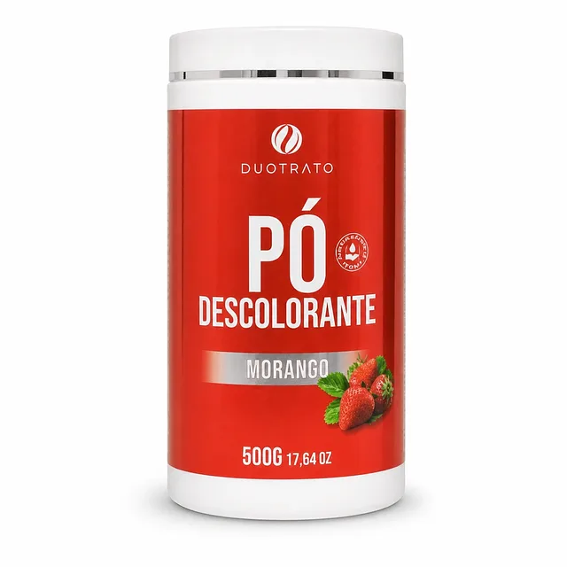 PÓ DESCOLORANTE MORANGO 500g
