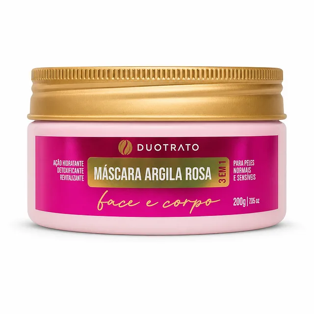 ARGILA EM PÓ ROSA 200g
