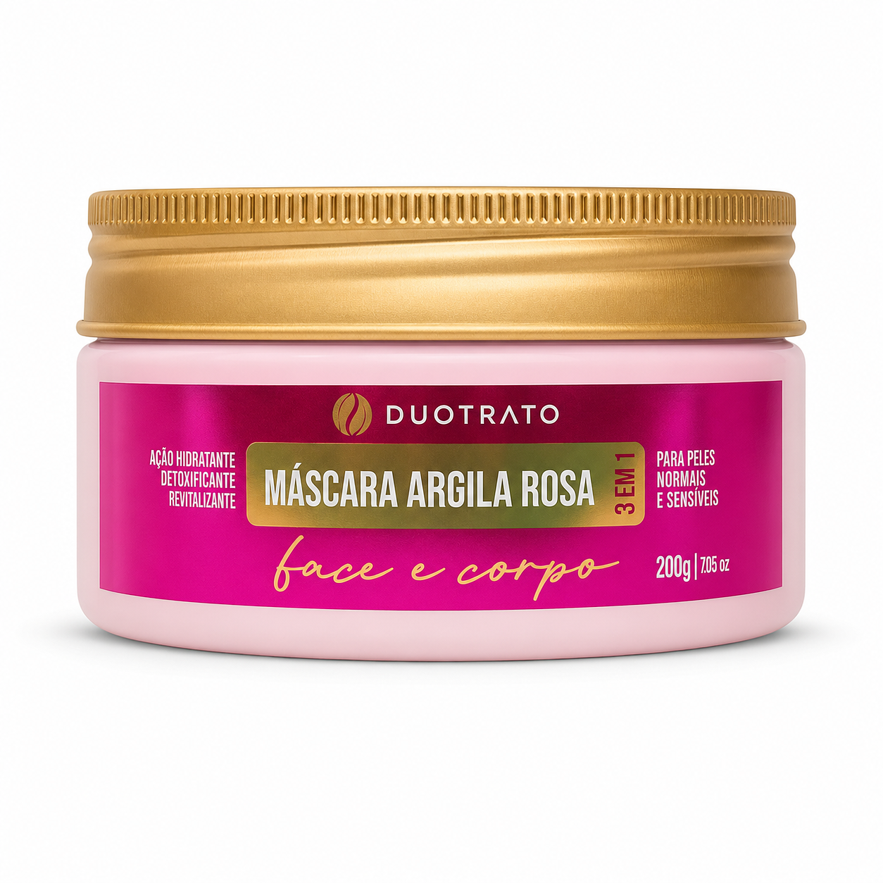 ARGILA EM PÓ ROSA 200g