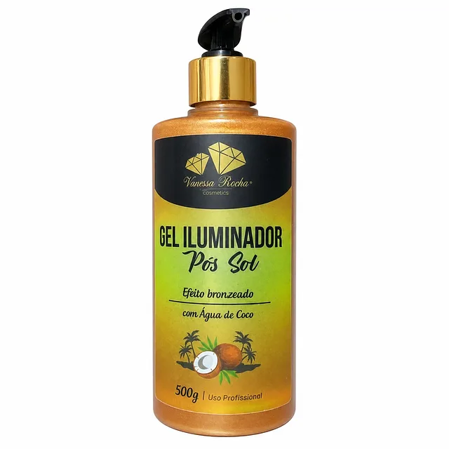 Gel Iluminador Pós Sol 500g