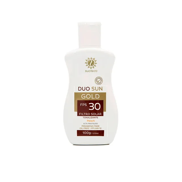 DUO SUN GOLD FILTRO SOLAR TON. PEACH FPS 30 100g