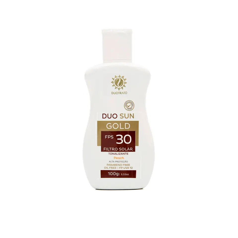 DUO SUN GOLD FILTRO SOLAR TON. PEACH FPS 30 100g