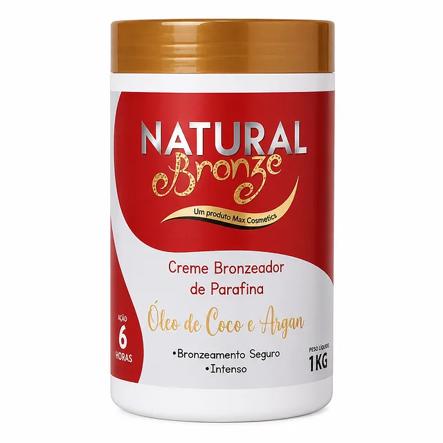 Parafina Óleo de Coco e Argan 1kg