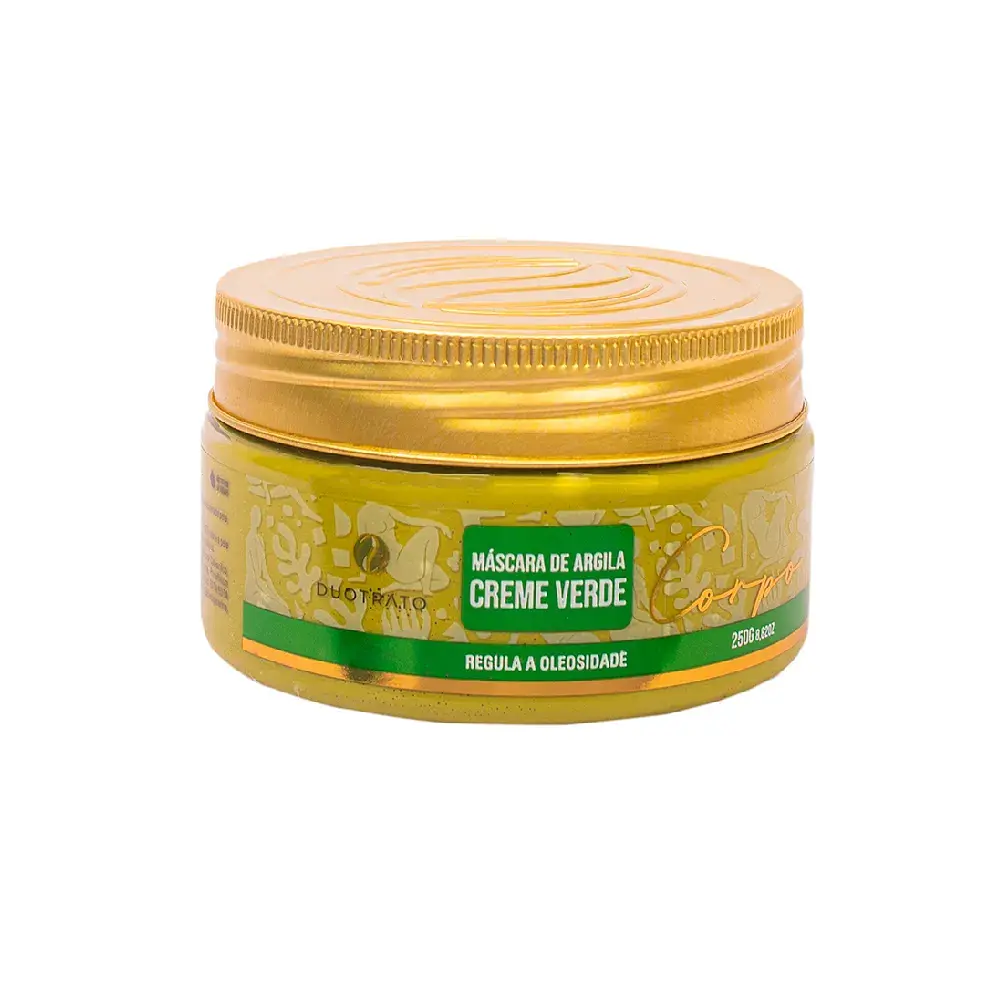 MÁSCARA DE ARGILA CREME VERDE 250g