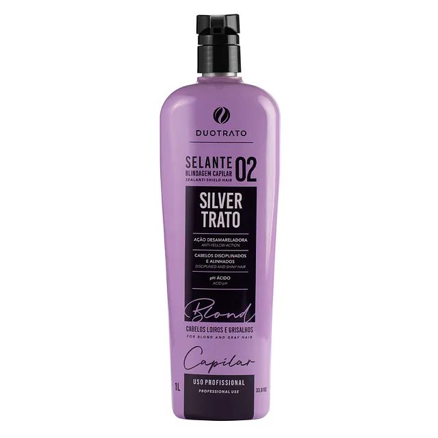 SELANTE DESAMARELADOR BLINDAGEM CAPILAR SILVER TRATO 1L