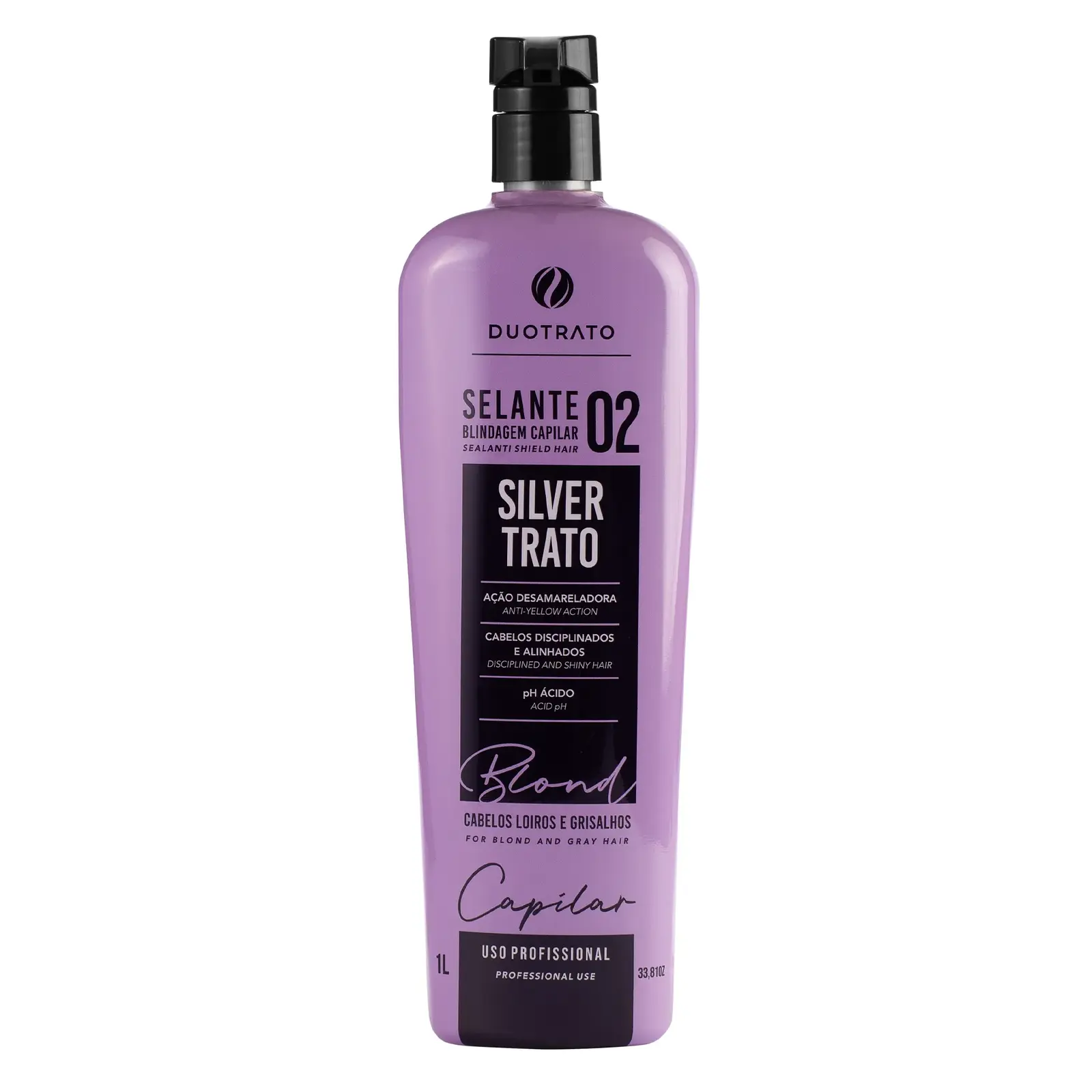 SELANTE DESAMARELADOR BLINDAGEM CAPILAR SILVER TRATO 1L