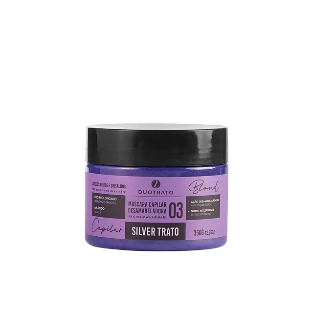 MÁSCARA CAPILAR DESAMARELADORA DUO LISS 350g