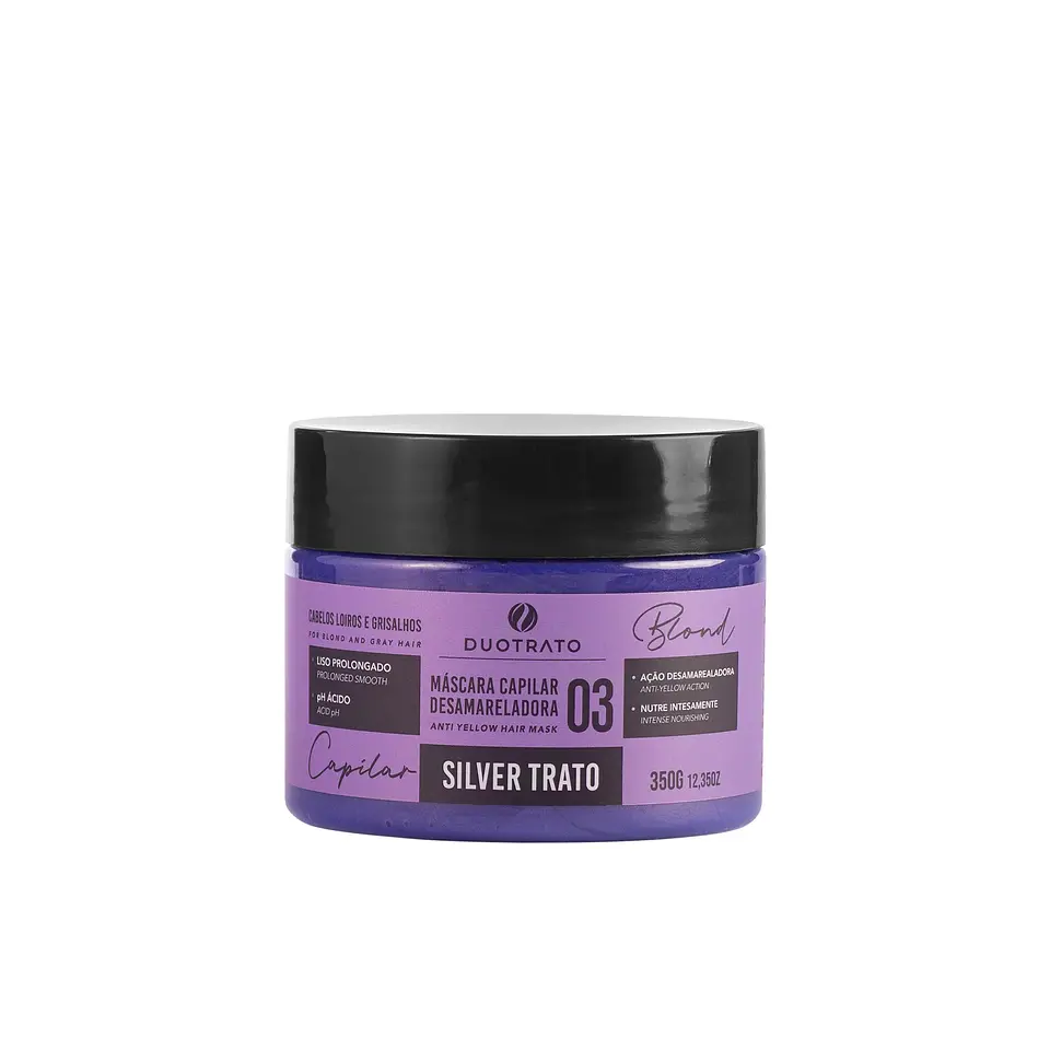 MÁSCARA CAPILAR DESAMARELADORA DUO LISS 350g