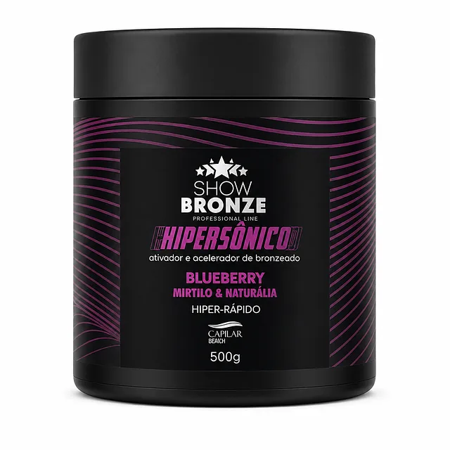 HIPERSÔNICO - ATIVADOR DE BRONZEADO 500g