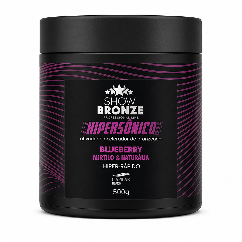 HIPERSÔNICO - ATIVADOR DE BRONZEADO 500g