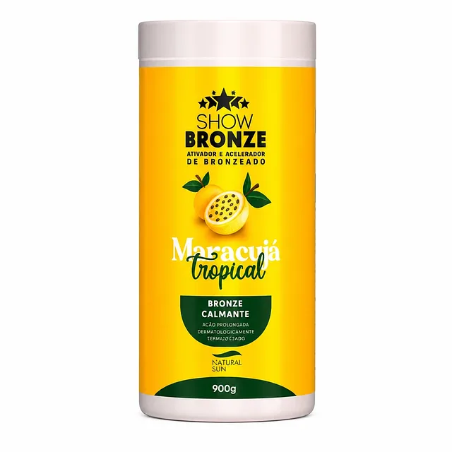 MARACUJÁ TROPICAL - ATIVADOR DE BRONZEADO 900g