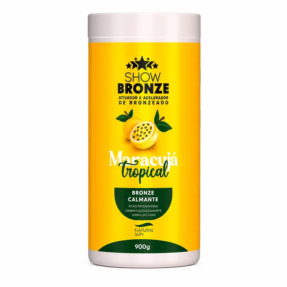 MARACUJÁ TROPICAL - ATIVADOR DE BRONZEADO 900g