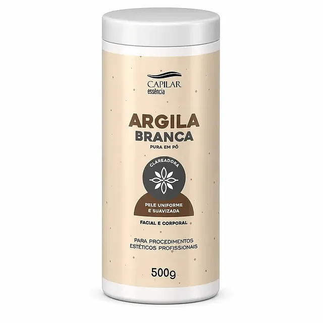 ARGILA PURA EM PÓ - BRANCA