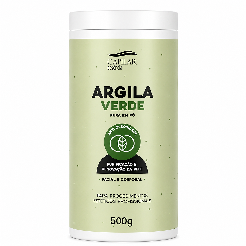 ARGILA PURA EM PÓ - VERDE