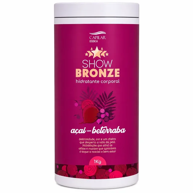 CREME HIDRATANTE DE AÇAÍ COM BETERRABA - 1Kg