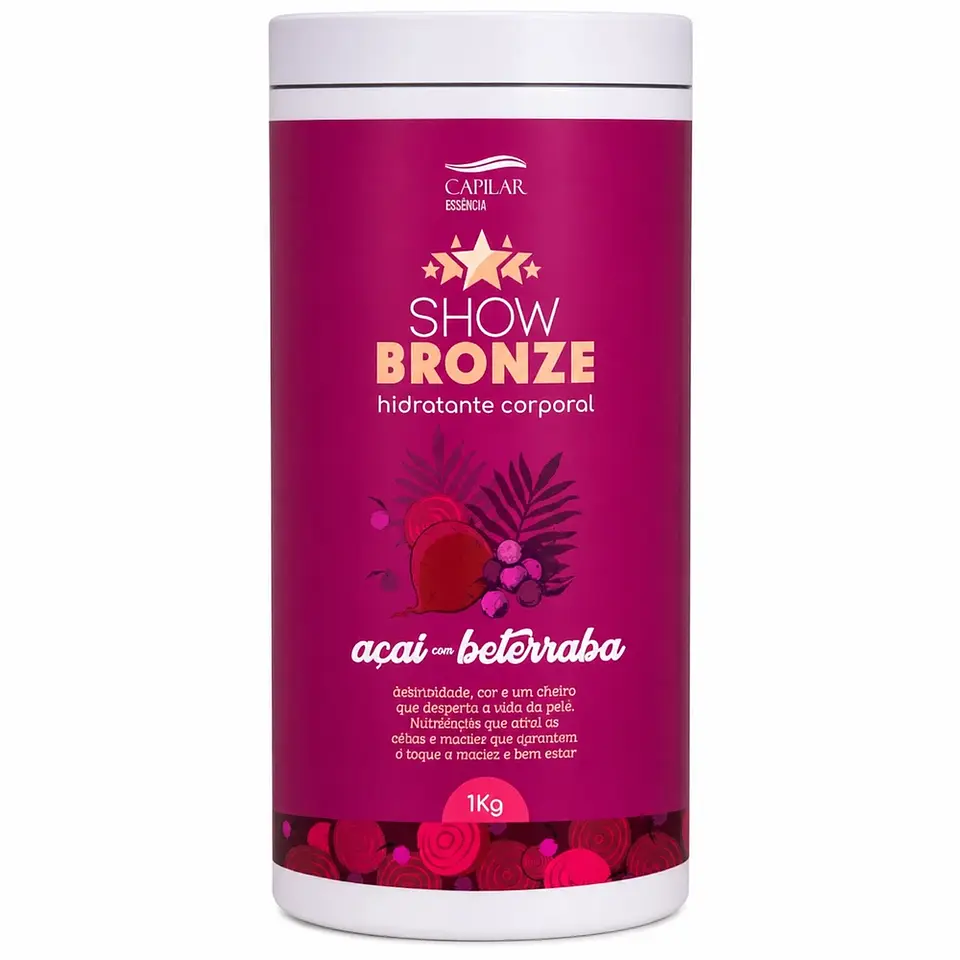 CREME HIDRATANTE DE AÇAÍ COM BETERRABA - 1Kg