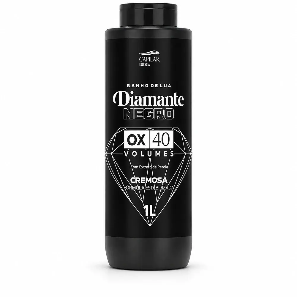 ÁGUA OXIGENADA DIAMANTE NEGRO 40 VOLUMES 1L