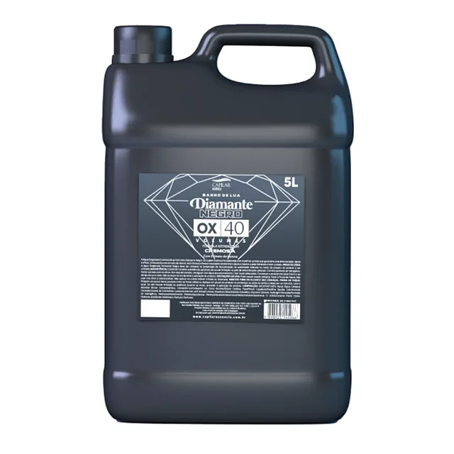 ÁGUA OXIGENADA DIAMANTE NEGRO 40 VOLUMES 5L