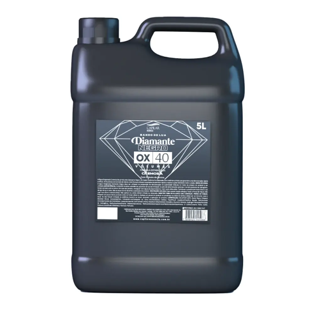 ÁGUA OXIGENADA DIAMANTE NEGRO 40 VOLUMES 5L