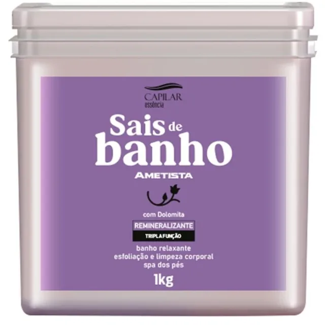 SAIS DE BANHO 1Kg (AMETISTA | KARITÉ | ALECRIM)