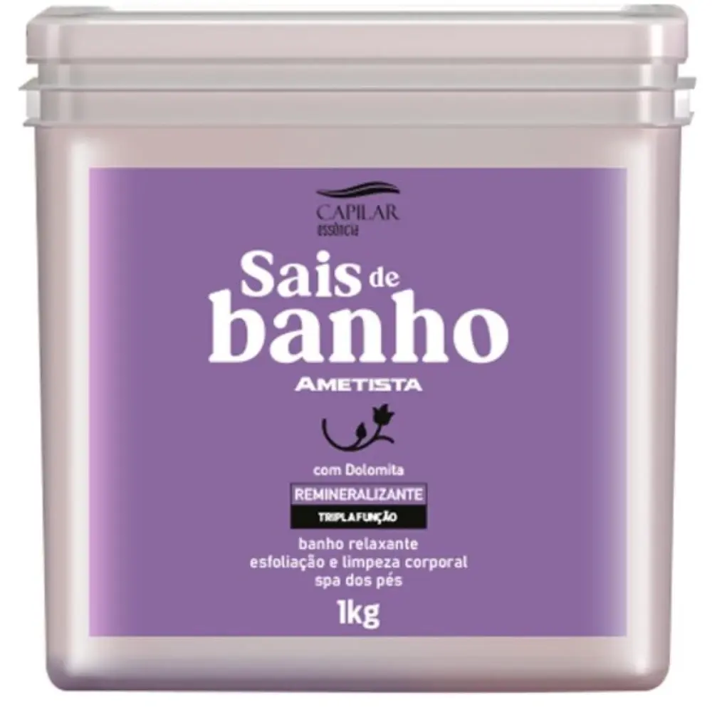 SAIS DE BANHO 1Kg (AMETISTA | KARITÉ | ALECRIM)