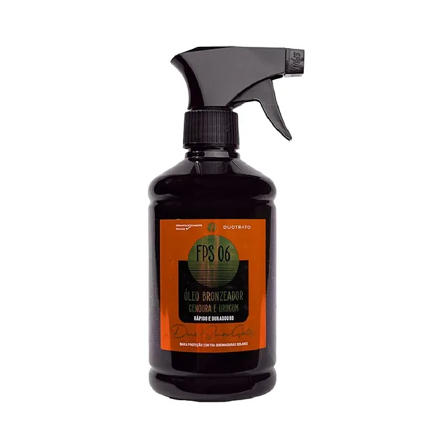 ÓLEO BRONZEADOR DUO SUN GOLD FPS 6 500ml