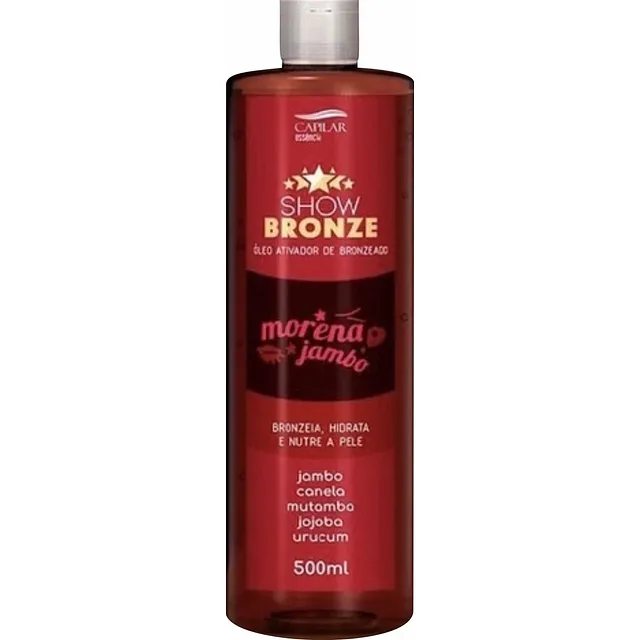 MORENA JAMBO - ÓLEO ATIVADOR DE BRONZEADO 500ml