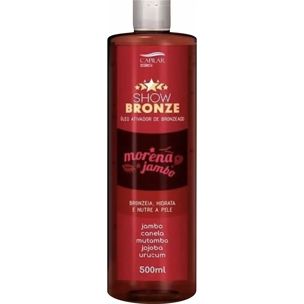 MORENA JAMBO - ÓLEO ATIVADOR DE BRONZEADO 500ml