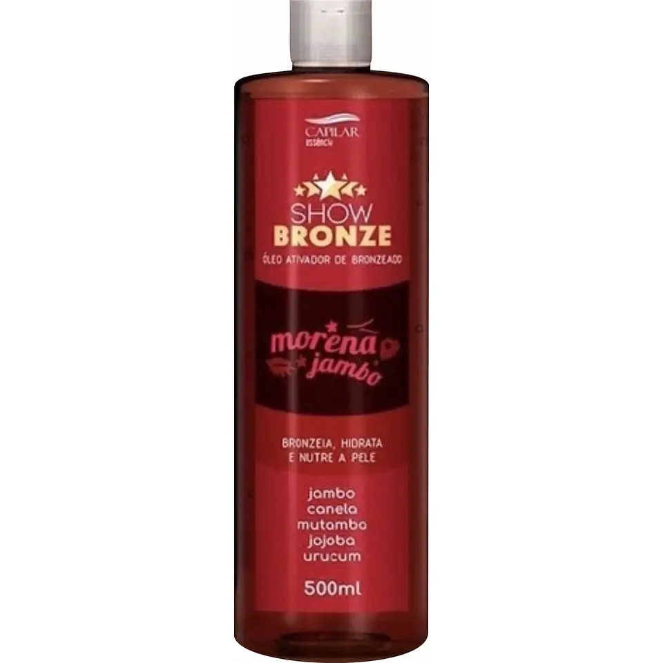 MORENA JAMBO - ÓLEO ATIVADOR DE BRONZEADO 500ml