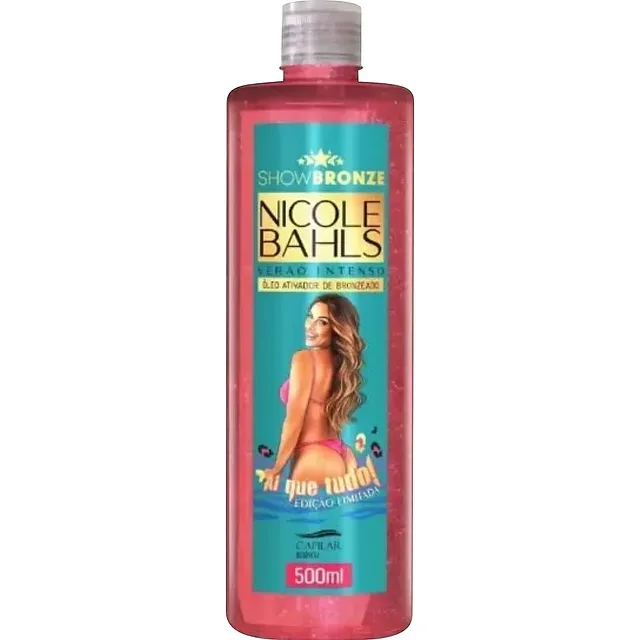 NICOLE BAHLS - ÓLEO ATIVADOR DE BRONZEADO 500ml