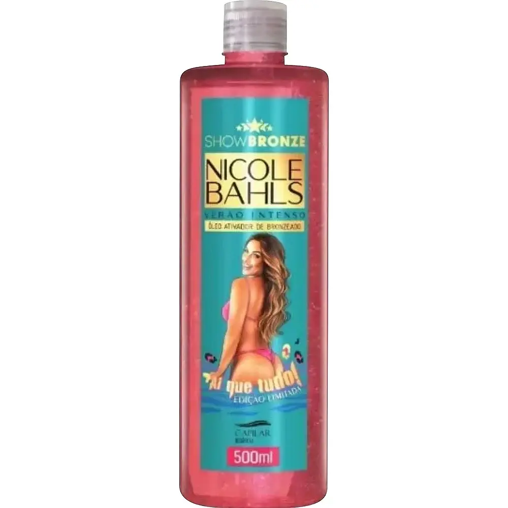 NICOLE BAHLS - ÓLEO ATIVADOR DE BRONZEADO 500ml