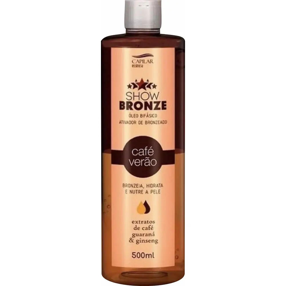 CAFÉ VERÃO - ÓLEO ATIVADOR DE BRONZEADO 500ml