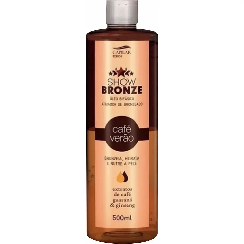 CAFÉ VERÃO - ÓLEO ATIVADOR DE BRONZEADO 500ml