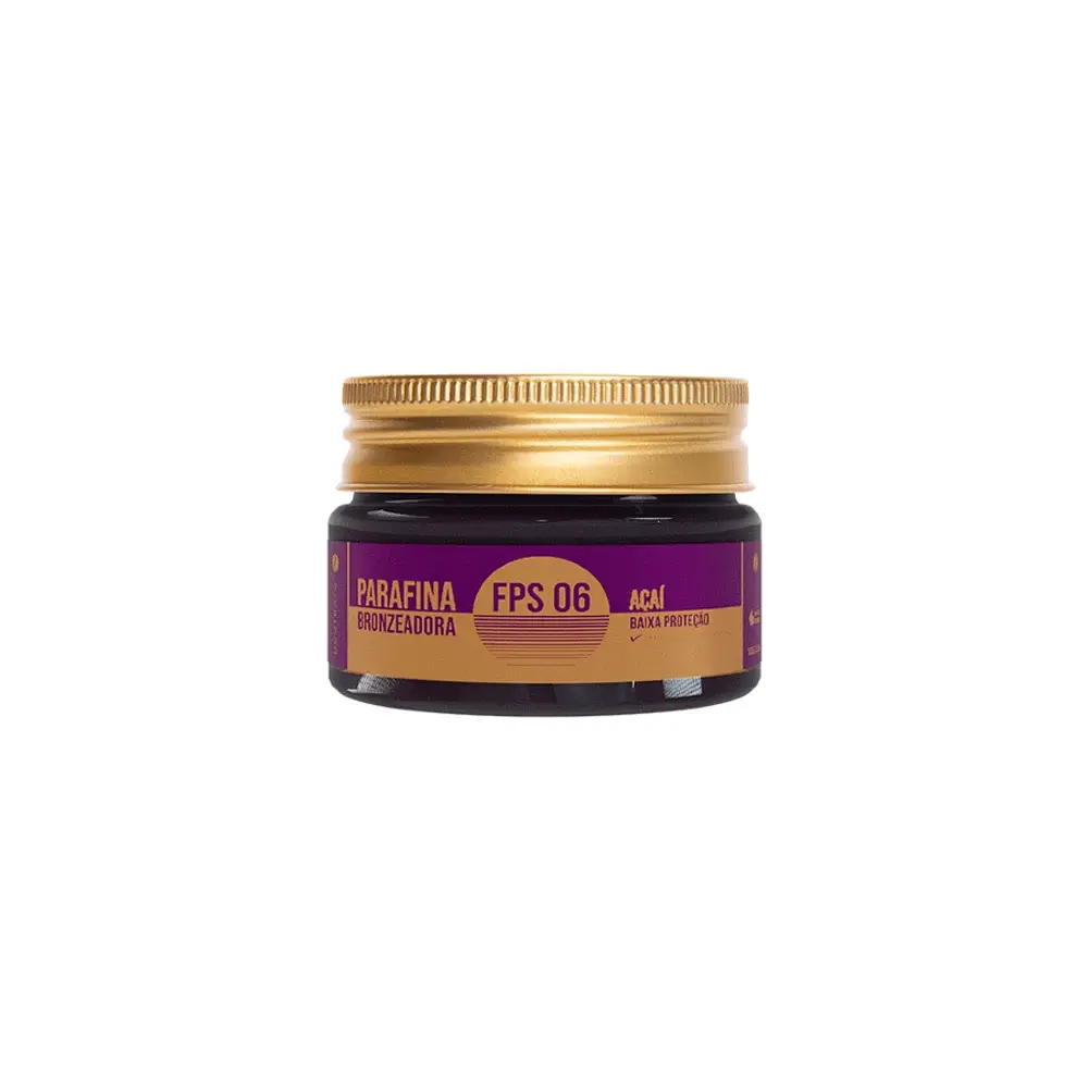 PARAFINA BRONZEADORA FPS 06 AÇAÍ 100g