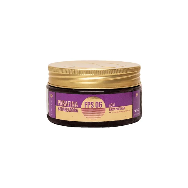 PARAFINA BRONZEADORA FPS 06 AÇAÍ 200g