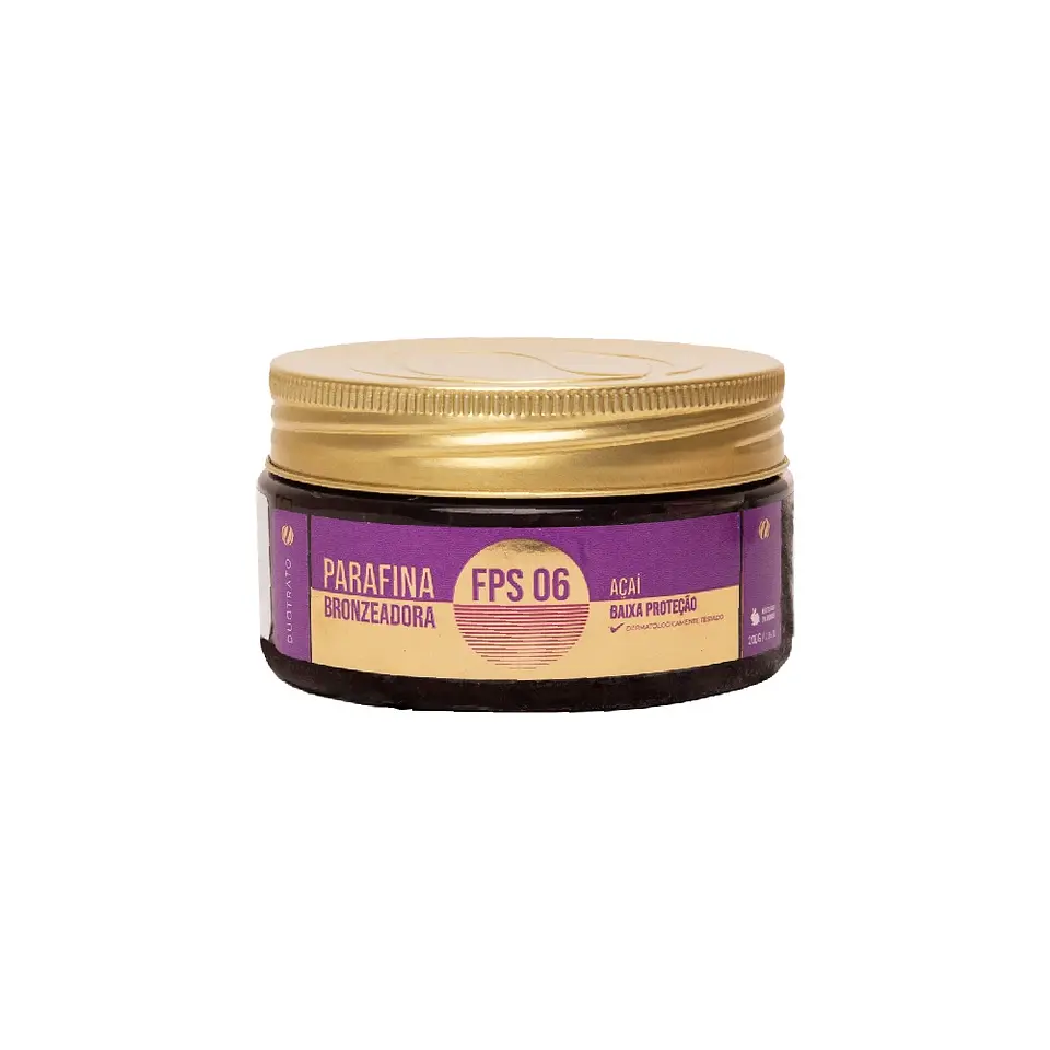 PARAFINA BRONZEADORA FPS 06 AÇAÍ 200g