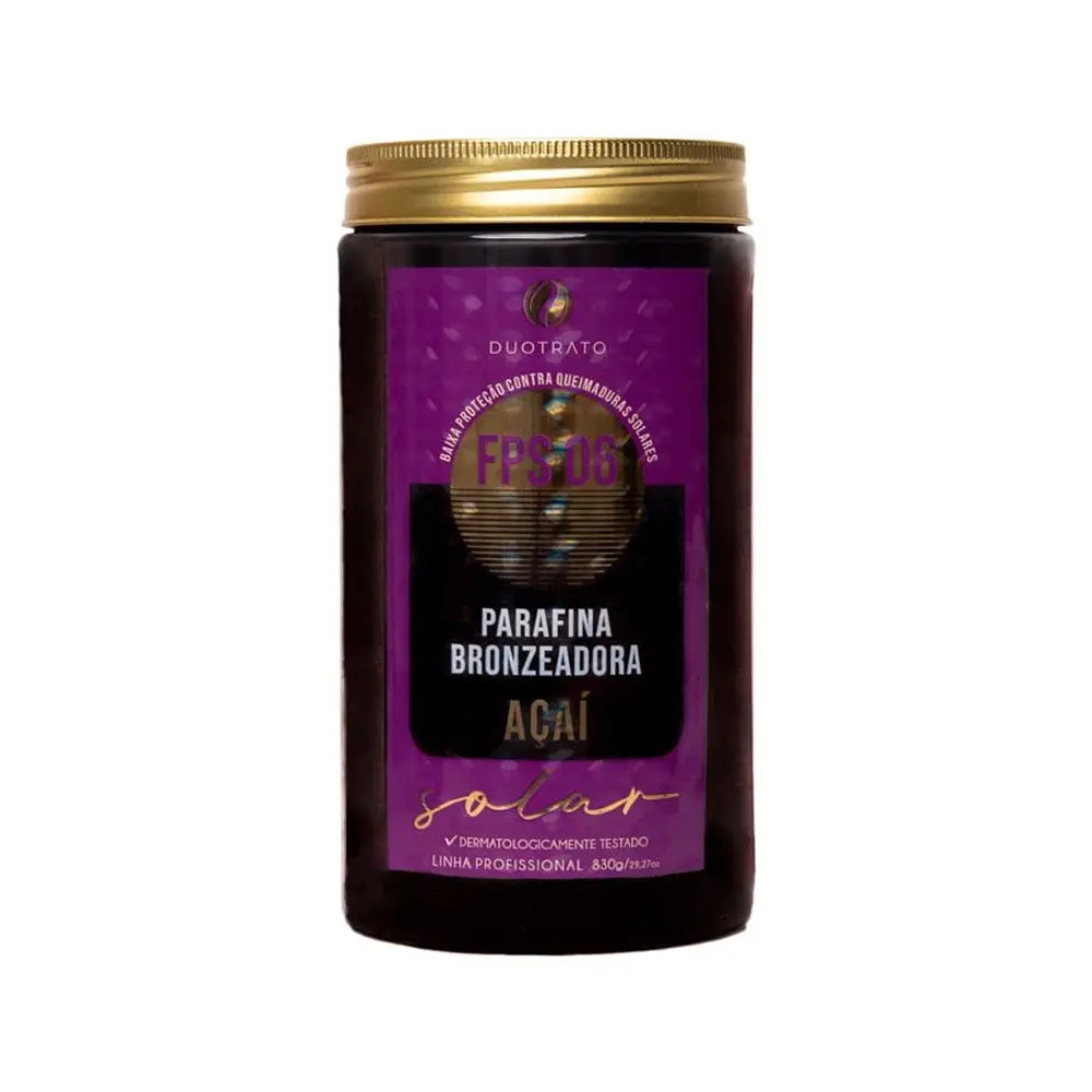 PARAFINA BRONZEADORA FPS 06 AÇAÍ 830g
