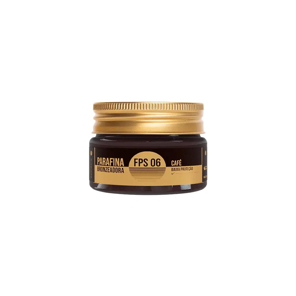 PARAFINA BRONZEADORA FPS 06 CAFÉ 100g
