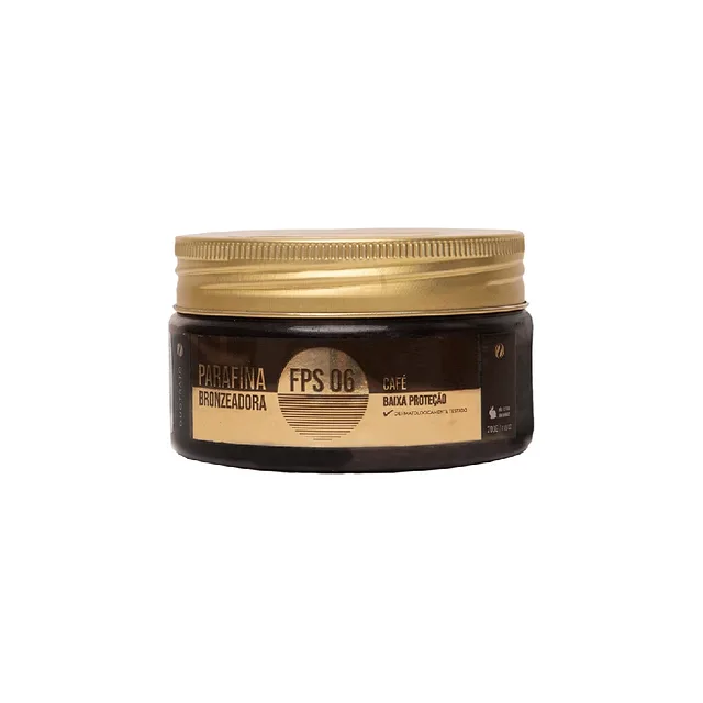 PARAFINA BRONZEADORA FPS 06 CAFÉ 200g