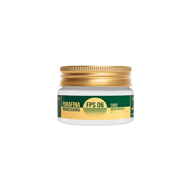 PARAFINA BRONZEADORA FPS 06 COCO 100g