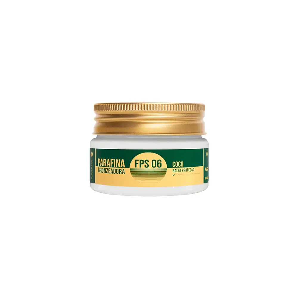 PARAFINA BRONZEADORA FPS 06 COCO 100g