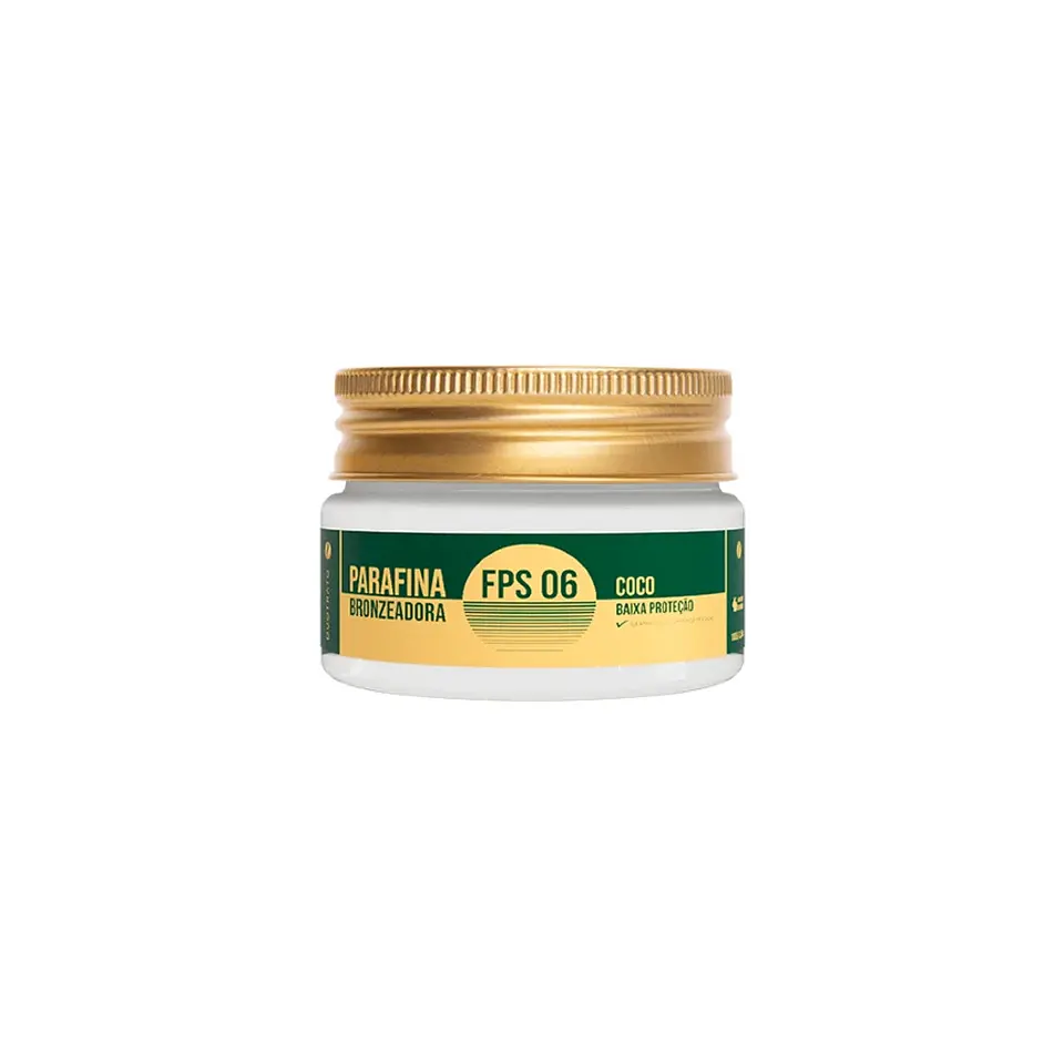 PARAFINA BRONZEADORA FPS 06 COCO 100g
