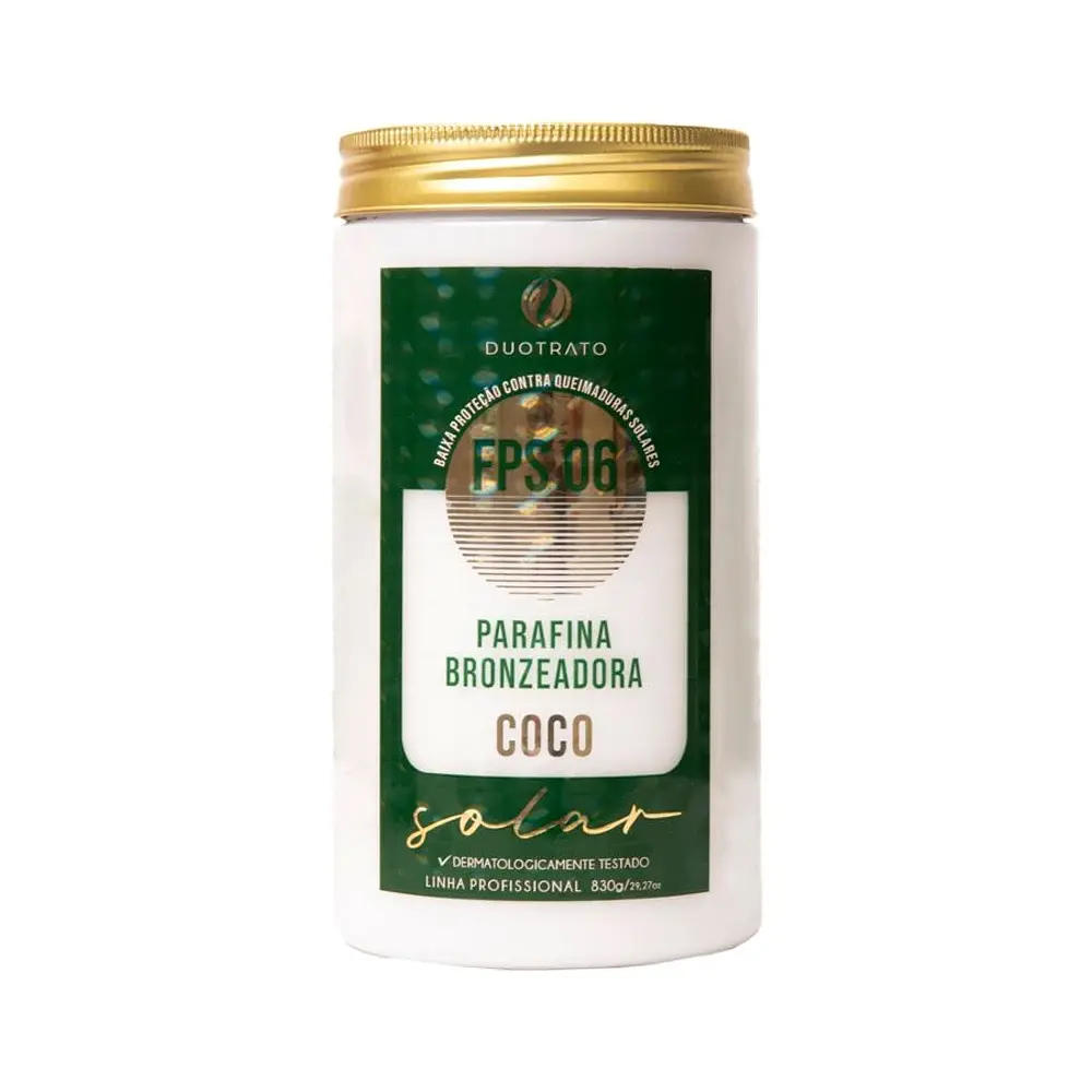 PARAFINA BRONZEADORA FPS 06 COCO 830g