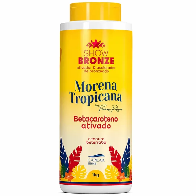 BETACAROTENO ATIVADO MORENA TROPICANA SHOW BRONZE 1Kg
