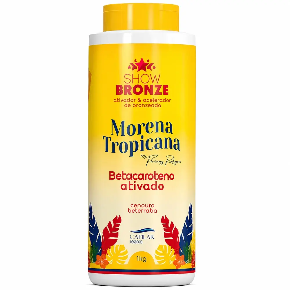 BETACAROTENO ATIVADO MORENA TROPICANA SHOW BRONZE 1Kg